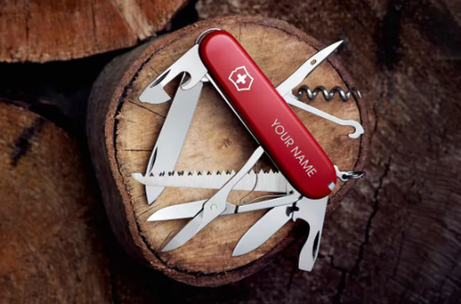 Victorinox bedrukken: zakmessen, multitools en keukenproducten met logo